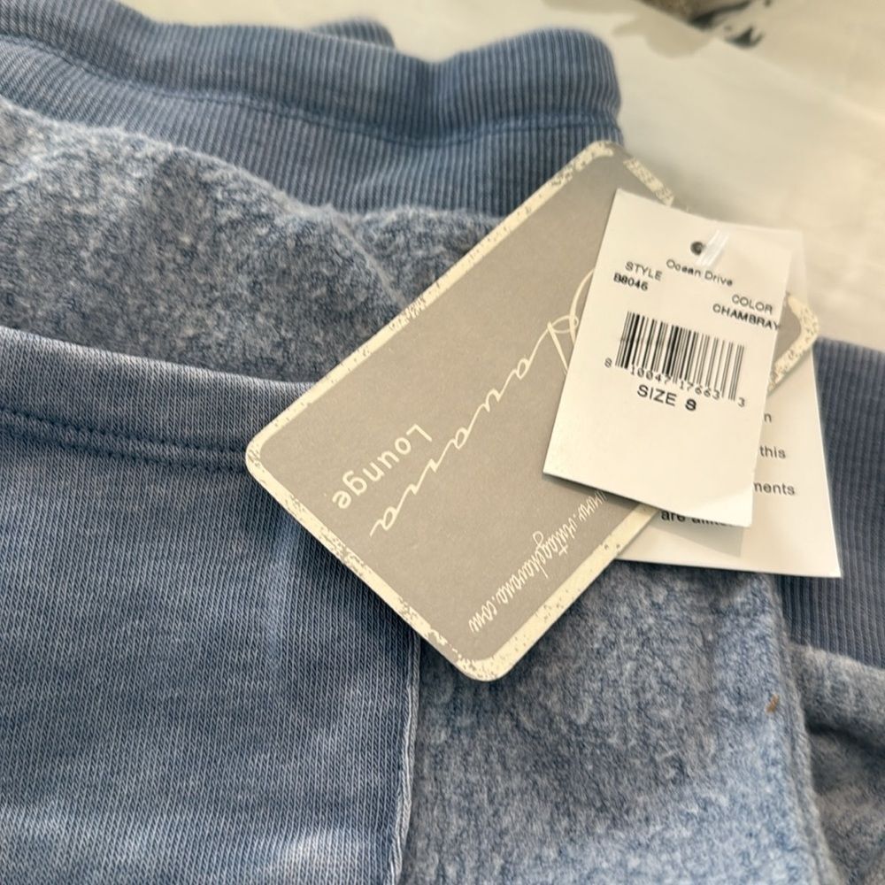 New Vintage Havana Jogger pants Light blue Small S - Picture 3 of 4